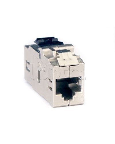 Модуль Keystone RJ45 CAT6 проходной экранированный, серебристый DKC RNK6FESL в Самаре Модули Keystone Pintop.ru