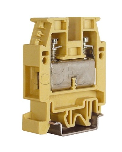 зажим бежевый 16 кв.мм DKC ZCB510 в Самаре Аксессуары для стоек и шкафов Pintop.ru