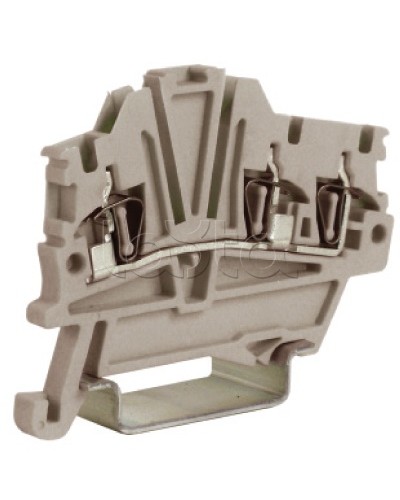 Зажим 1,5 кв.мм серый 1 ввод/2 вывода DKC ZHM410GR в Самаре Держатели, клипсы, скобы Pintop.ru