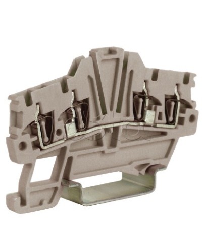 Зажим 1,5 кв.мм серый 2 ввод/2 вывода DKC ZHM420GR в Самаре Держатели, клипсы, скобы Pintop.ru