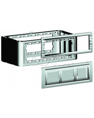 Расширение вертикальное напольной башенки BUS, серое DKC 09071 в Самаре Аксессуары для стоек и шкафов Pintop.ru
