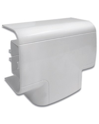 Тройник 110х50 мм, черный DKC 01006A в Самаре Аксессуары для кабель-канала Pintop.ru