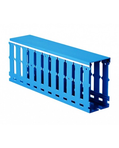 Короб перфорированный, синий RL6 40x60 DKC 01284RL в Самаре Аксессуары для кабель-канала Pintop.ru