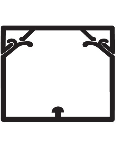 Кабель-канал 60x40 с крышкой с направляющими для установки разделителей TA-GN DKC 01780 в Самаре Кабель-канал Pintop.ru