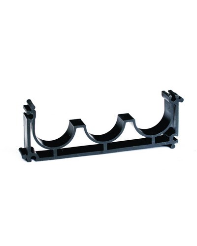 Держатель расстояния тройной (кластер) для двустенных труб д.63 мм DKC 025063 в Самаре Держатели, клипсы, скобы Pintop.ru