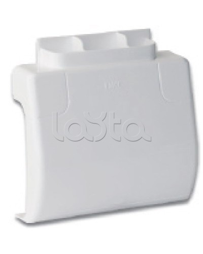 Отвод широкий от каналов 70х22 или 90х25 к 6-мод. коробке Brava DKC (09206) в Самаре Аксессуары для кабель-канала Pintop.ru