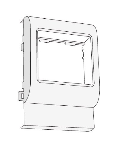 Рамка-суппорт под 2 модуля BRAVA PDA-BN 80 DKC 10443 в Самаре Аксессуары для кабель-канала Pintop.ru