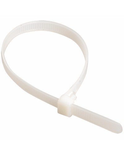 Хомут-стяжка нейлоновый, стандартный P6.6 7.8x180 белый DKC 25223 (100 шт/уп) в Самаре Стяжки-хомуты Pintop.ru