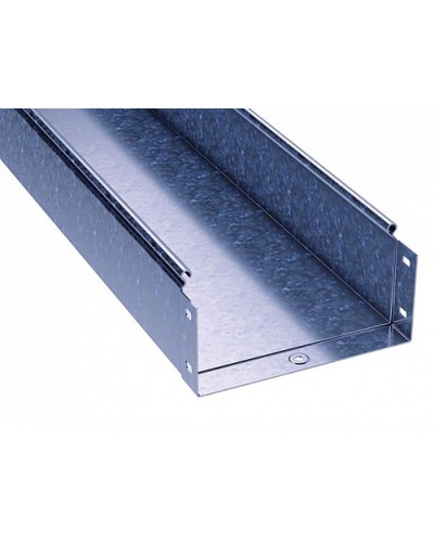 Лоток неперф. 300x100 металл. L3000 толщ.1,0 мм DKC (3510410) в Самаре Кабельные лотки Pintop.ru