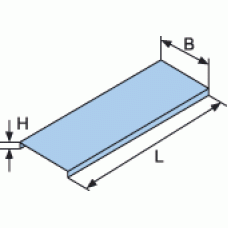 Крышка для лотка с заземлением осн. 80x3000 DKC 35521