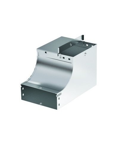 Угол CSSS 90 вертикальный внутр. переходник лев. осн. 600 в комплекте с крепежными элементами и соединительным в Самаре Аксессуары для лотков Pintop.ru