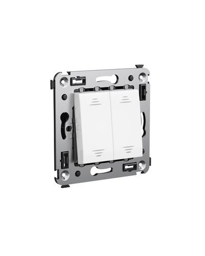 Диммер кнопочный в стену, Avanti, Белое облако DKC 4400343 в Самаре Аксессуары для стоек и шкафов Pintop.ru