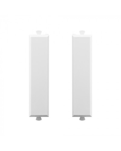 Комплект модульных заглушек Avanti, Белое облако, 0,5 модуля 2 штуки DKC 4400995 в Самаре Аксессуары для стоек и шкафов Pintop.ru