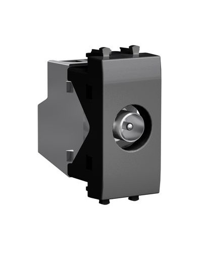 ТВ роз проходная Черный квадрат 1 м DKC 4402511 в Самаре Блоки розеток Pintop.ru