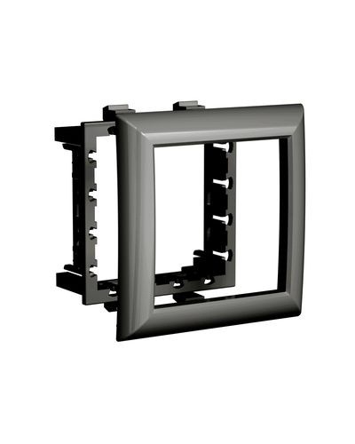 Рамка-суппорт Avanti черный для In-liner Front, 2 мод. DKC 4402912 в Самаре Аксессуары для лотков Pintop.ru