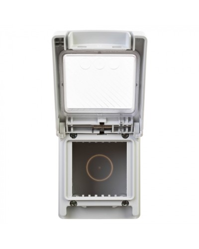 Коробка для настенного монтажа Avanti, IP55, серая, 2 модуля DKC (4403932) в Самаре Распределительные коробки Pintop.ru