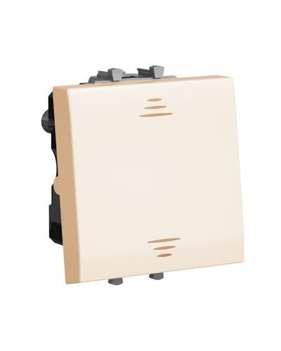 Выключатель Ванильная дымка, Avanti, 16A, 2 мод. DKC 4405102 в Самаре Аксессуары для стоек и шкафов Pintop.ru