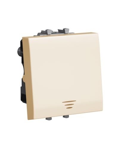 Кнопка Ванильная дымка, Avanti, 16A, 2 мод. DKC 4405152 в Самаре Аксессуары для стоек и шкафов Pintop.ru