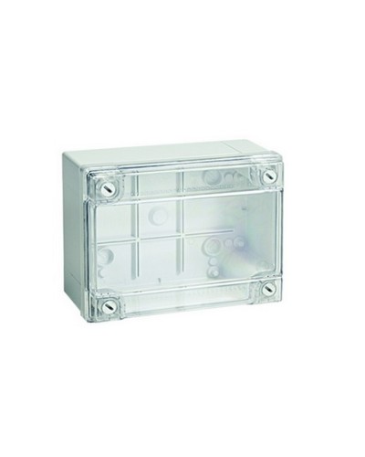 Коробка распред. 120x80x50 с гладкими стенками и прозрачной крышкой IP56 DKC (53920) в Самаре Распределительные коробки Pintop.ru