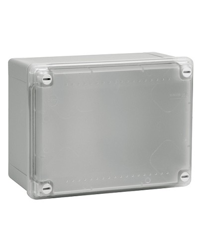 Коробка ответвит. с гладкими стенками, прозрачная, IP56, 240х190х90 мм DKC 54220 в Самаре Распределительные коробки Pintop.ru