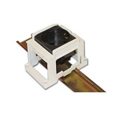 Суппорт под розетку BRAVA на DIN рейку, цвет серый RAL 7035 DKC 54840