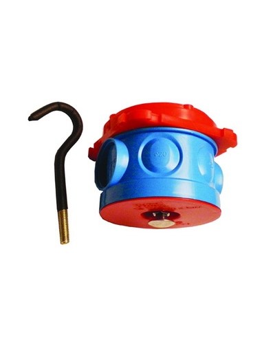 Коробка потолочная с крюком для заливки в бетон, д.70х136мм DKC 59385 в Самаре Аксессуары для кабель-канала Pintop.ru