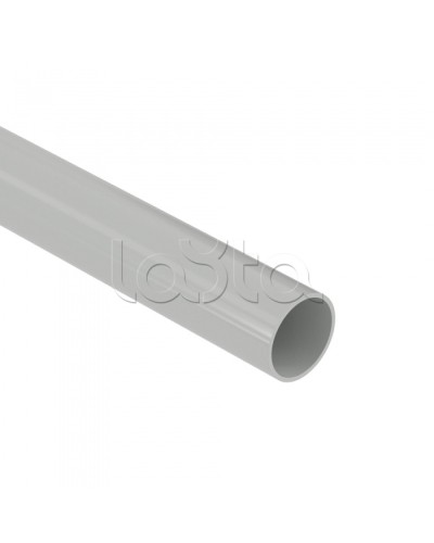 Труба глад. ПВХ 40 мм 3 м жесткая атмосферостойкая серый (30 м) DKC (63940UF) в Самаре Гладкая труба Pintop.ru