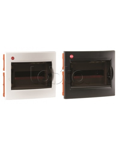 Щиток встраив.с двер.12мод.,IP41,бел., с клем.блок.1х87512 и замком DKC (81912) в Самаре Распределительные коробки Pintop.ru