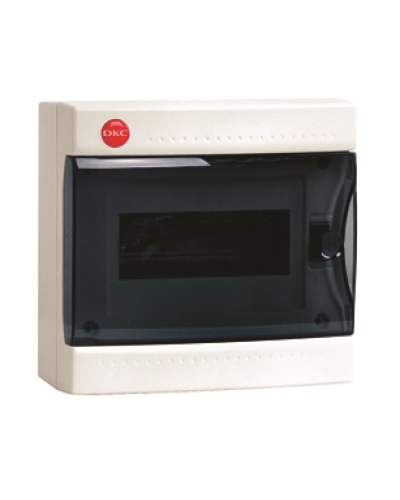 Щиток настенный с усиленным клеммным блоком, 8 модулей, IP41, цвет белый DKC 84708 в Самаре Боксы для автоматов Pintop.ru