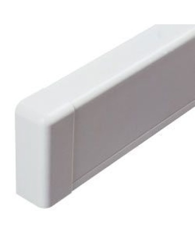 Заглушка для плинтусного короба 100х40 мм белый DKC AIR10045 в Самаре Аксессуары для стоек и шкафов Pintop.ru