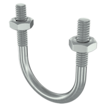 Скоба монтажная U-образная с резьбой М6 с гайками для труб d 1/2" DKC BHU11012