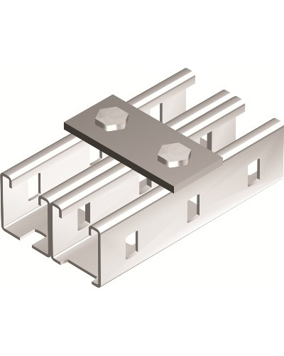 Пластина соединительная, длина 90 мм, 2отв., горячеоцинкованная DKC BMD1011HDZ в Самаре Аксессуары для лотков Pintop.ru