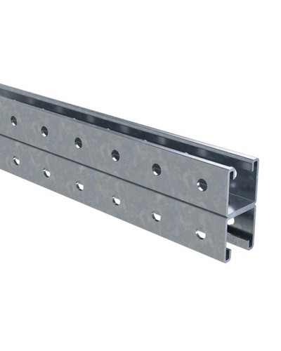 Профиль С-образный двойной 41х41, L6000, толщ.2,5 мм, горячеоцинкованный DKC BPD4160HDZ в Самаре Аксессуары для кабель-канала Pintop.ru