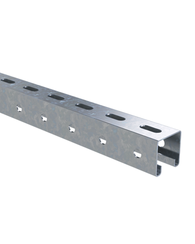 С-образный профиль 41х41, L500, толщ.1,5 мм горячеоцинкованный DKC BPL4105HDZ в Самаре Аксессуары для лотков Pintop.ru