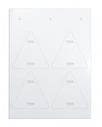 Маркировка для кабеля треугольник 58/55 DKC CIC58554TRW в Самаре Аксессуары для кабель-канала Pintop.ru