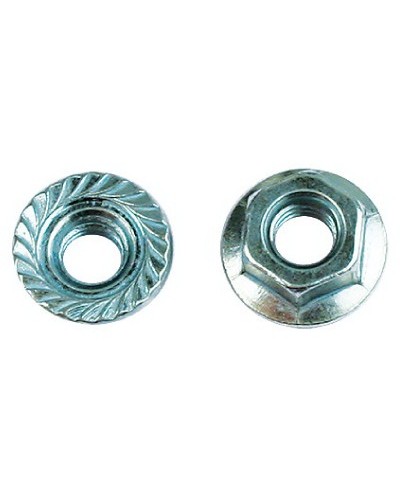 Гайка с насечкой, препятствующей откручиванию М10, нержавеющая сталь DKC CM101000INOX в Самаре Крепеж Pintop.ru