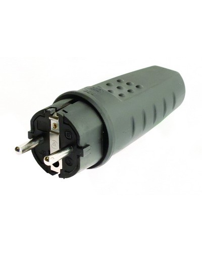 Вилка Schuko. Каучук. DKC DIS1103100 в Самаре Аксессуары для стоек и шкафов Pintop.ru