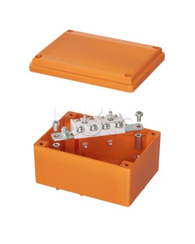 Коробка пластиковая FS с гладкими стенками и клеммниками IP56,150х110х70мм DKC (FSK20410) в Самаре Распределительные коробки Pintop.ru