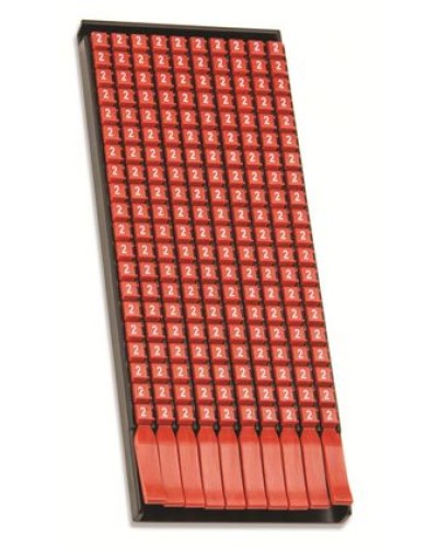 Маркер для кабеля сечением 0,5-1,5мм символ „V” DKC MKCVS1 в Самаре Крепежные изделия Pintop.ru