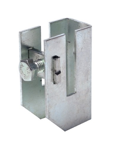 Скоба-держатель полосы с болтом DKC ND2312 в Самаре Держатели, клипсы, скобы Pintop.ru