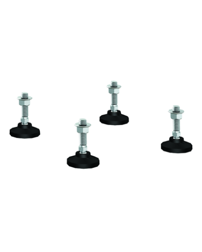 Ножки регулируемые, М12x50мм, 1 упаковка - 4шт. DKC R5A45 в Самаре Аксессуары для стоек и шкафов Pintop.ru