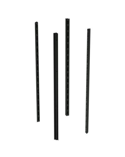 Стойки вертикальные для 19 IT-CQE, В=2000мм, 4шт, RAL9005 DKC (R5KMN20B) в Самаре Аксессуары для стоек и шкафов Pintop.ru