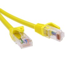 Патч-корд неэкранированный CAT6 U/UTP 4х2, LSZH, желтый, 2м DKC RN6UU4520YL