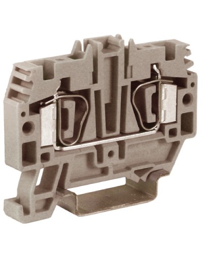 Зажим 4 кв.мм серый DKC ZHM250GR в Самаре Держатели, клипсы, скобы Pintop.ru