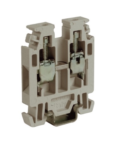 Зажим 2,5 кв.мм серый DKC ZRN500GR в Самаре Крепежные изделия Pintop.ru