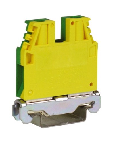 TEC.6/O, зажим для заземления желт.зелен 6 кв.мм DKC (ZTO120) в Самаре Держатели, клипсы, скобы Pintop.ru
