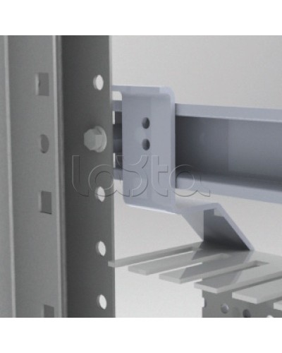 Комплект держателей перфокороба, фронтальных, 1 упаковка - 4 шт DKC R5DSF02 в Самаре Аксессуары для стоек и шкафов Pintop.ru