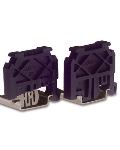 Торцевой упор BTU для фиксации клеммных зажимов на рейке ДКС ZBT005 в Самаре Держатели, клипсы, скобы Pintop.ru