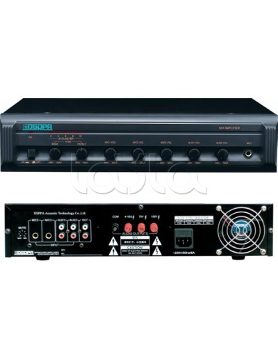 Микшер-усилитель DSPPA MP-300P в Самаре Система оповещения и трансляции Dsppa Pintop.ru