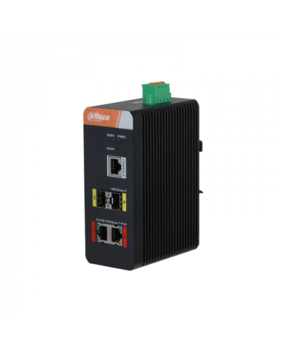 4-портовый гигабитный управляемый коммутатор с PoE Dahua DH-IS4204-2GT-120 в Самаре Коммутаторы Pintop.ru